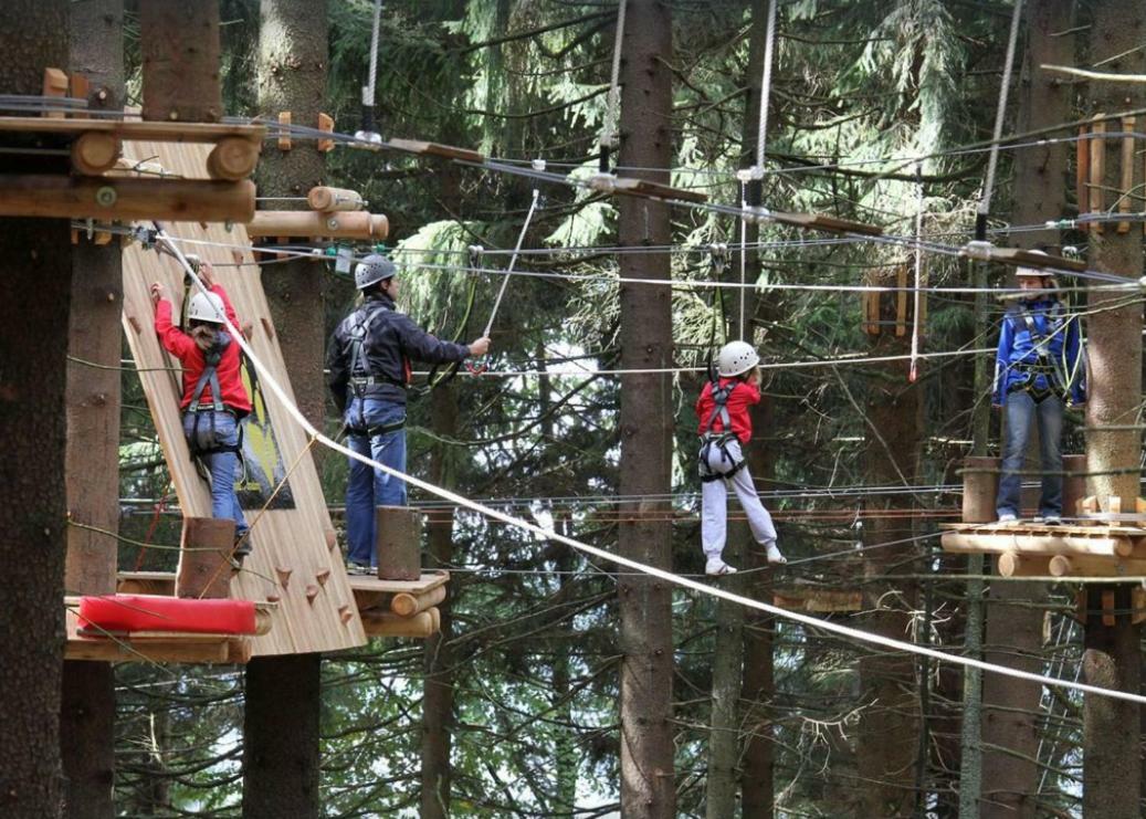 Ferienwohnung Mit Blick In Den Bayrischen Wald Oberhalb Von Sankt Engelmar Sankt Englmar Esterno foto